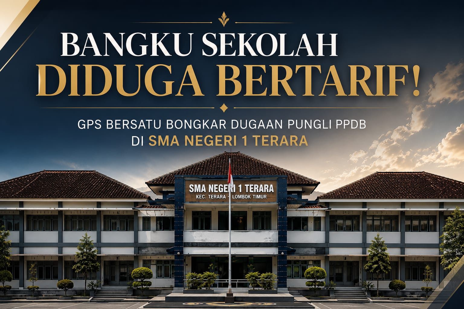 Bangku Sekolah Diduga Bertarif! GPS Bersatu Bongkar Dugaan Pungli PPDB di SMA Negeri 1 Terara